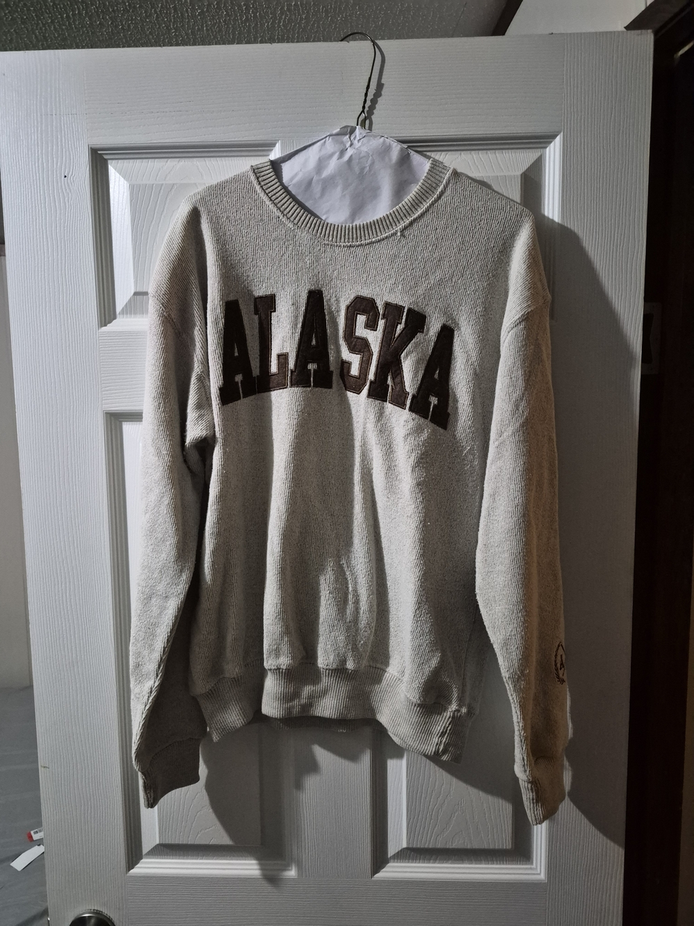 Alaska Crewneck Sweatshirt - Cream